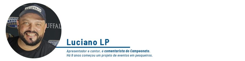 Banner com foto do apresentador Luciano LP