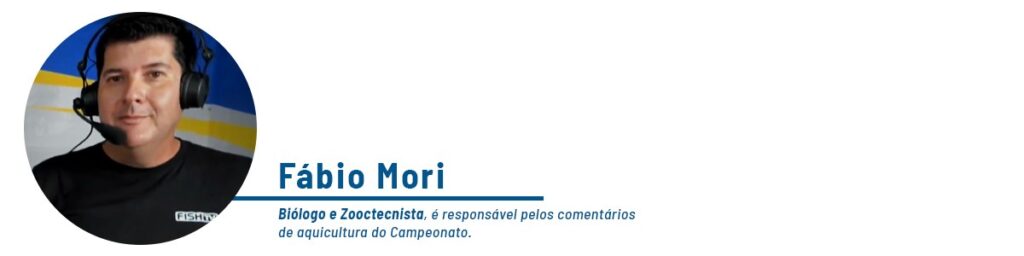 Banner com foto do apresentador Fábio Mori